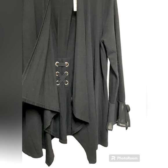 August Silk size medium open front cardigan EUC - Picture 1 of 11